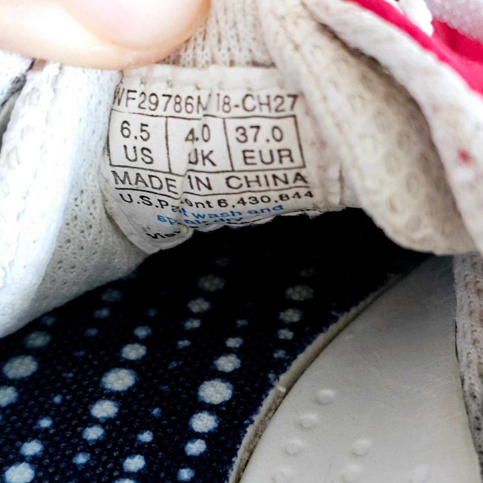 Vintage Keds Red Canvas Mule Sneakers Slip On Sporty Retro Women 6.5 Classic — image 6 of 8